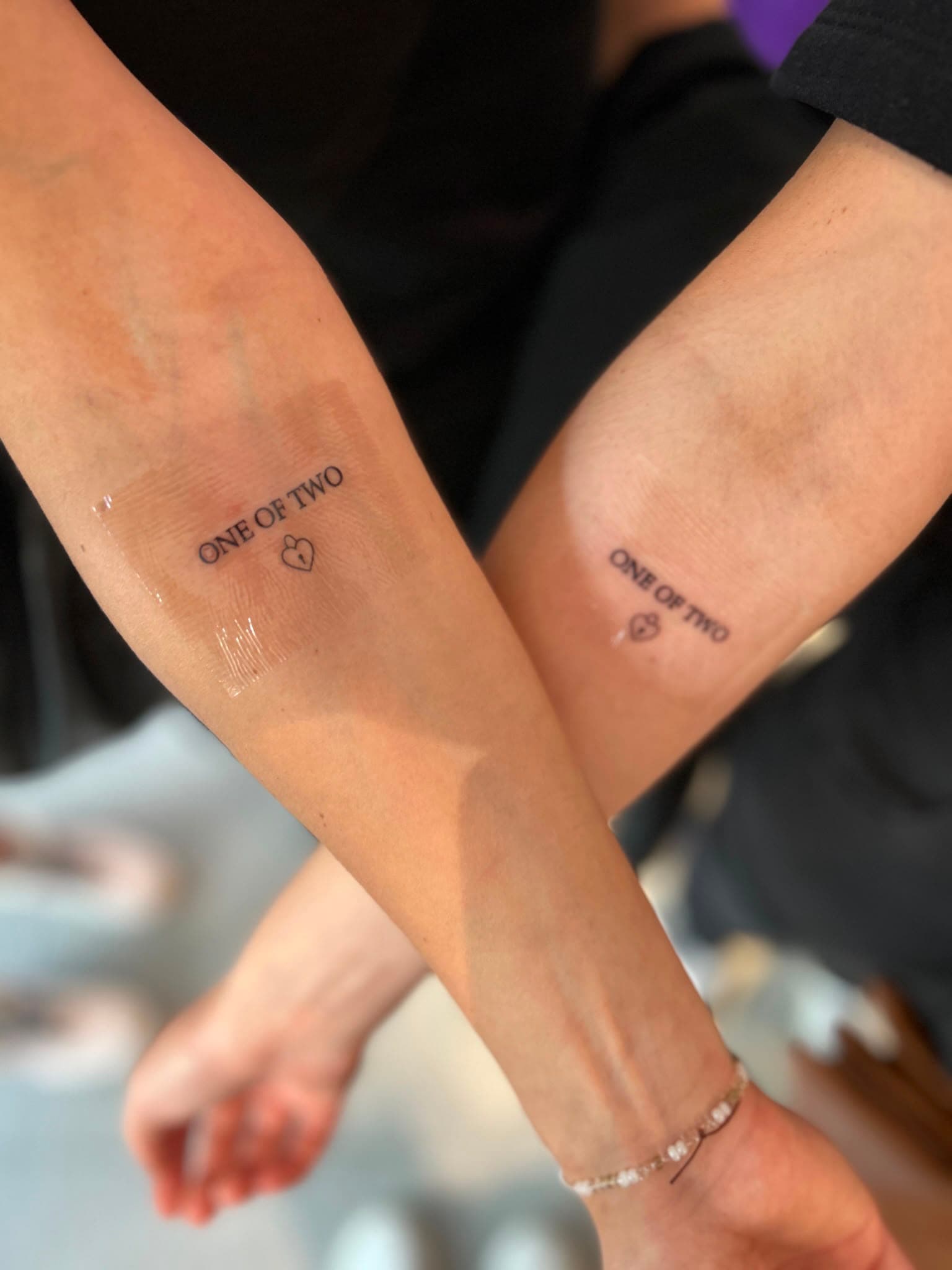 Partner-Tattoo "One of Two"